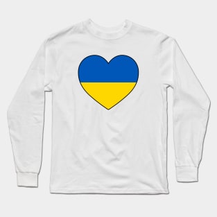 Heart - Ukraine Long Sleeve T-Shirt